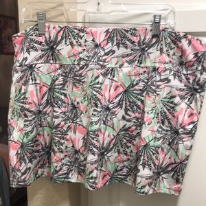 Bolle tropical oasis tennis skirt